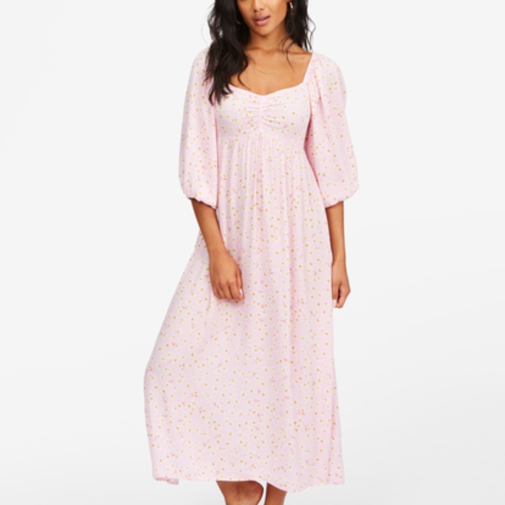 Billabong Swept Away Midi Dress